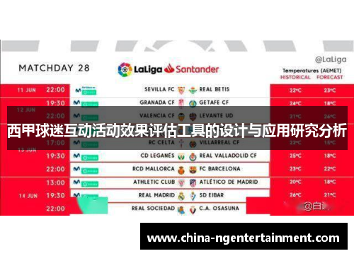 西甲球迷互动活动效果评估工具的设计与应用研究分析
